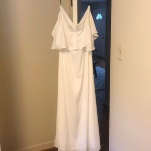 White OFS Maxi Dress